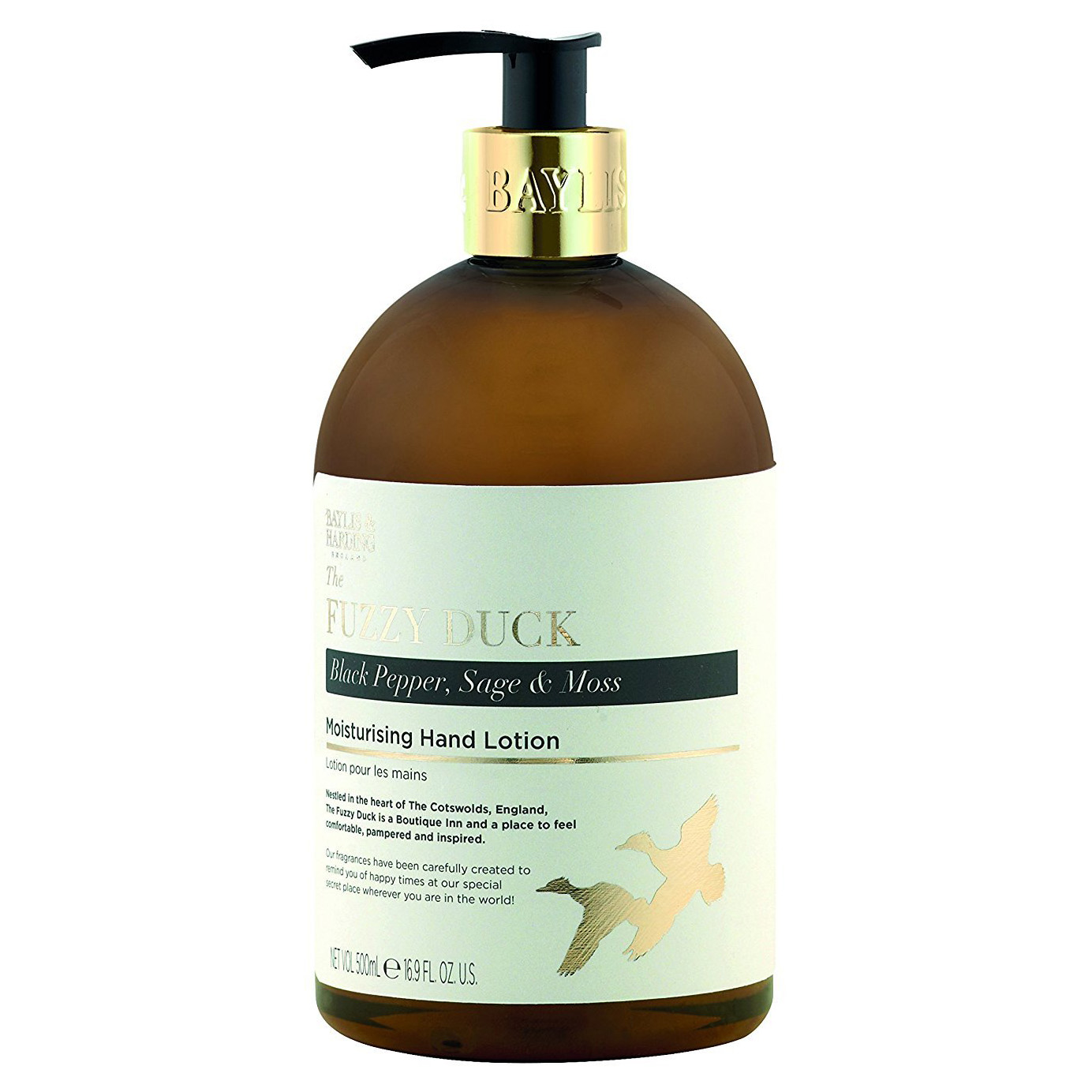 Baylis & Harding Fuzzy Duck Hand Lotion Black Pepper, Sage & Moss