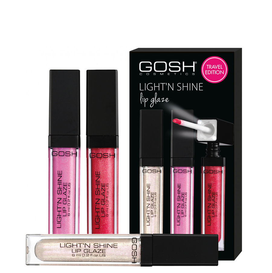 GOSH Light ‘n Shine Lip Glaze Gávueskja Reinfann