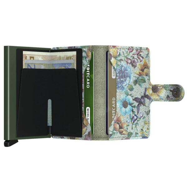 Miniwallet Crisple Floral Pistachio - Image 2