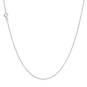 Rund Akker Hálsketa Silvur 0,4 mm / 40 cm