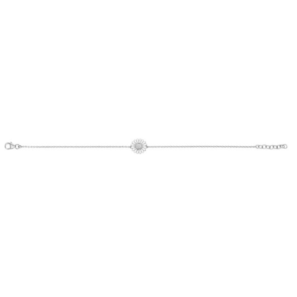 Marguerit Armband Silvur 10 mm