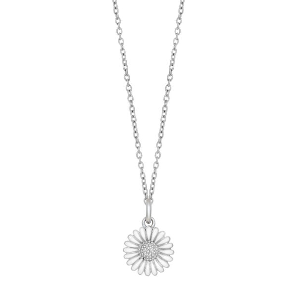 Marguerit Hálsketa Silvur 10 mm
