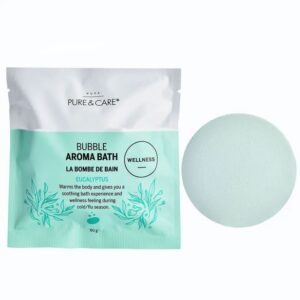 Pure & Care Bubble Bath Aroma Bomb Baðibomba Eucalyptus