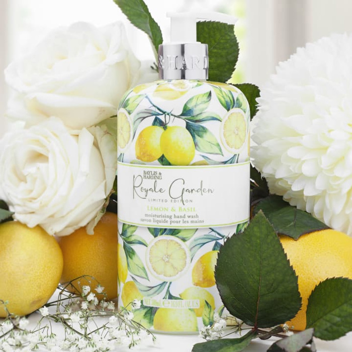 Royale Garden Hand Wash Lemon & Basil 500 ml - Image 2
