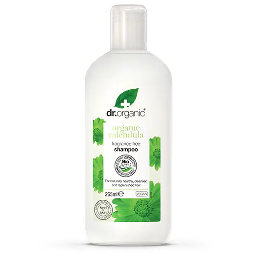 Organic Calendula Fragrance Free Shampoo 265 ml