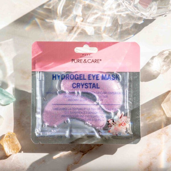 Pure & Care Hydrogel Eygnamaska við krystallum