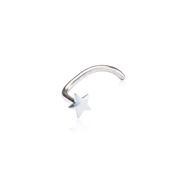 Blomdahl Star Nasaringur Titanium 3 mm