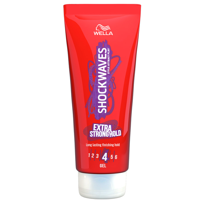 Wella Shockwaves Gel Extra Strong Hold 200 ml Reinfann