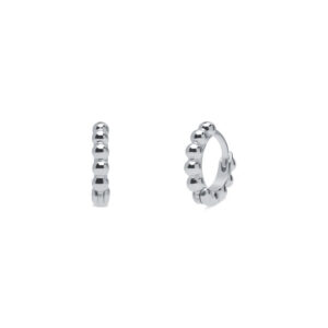 Multi Dot Hoops Oyraringar 10 mm Silvur