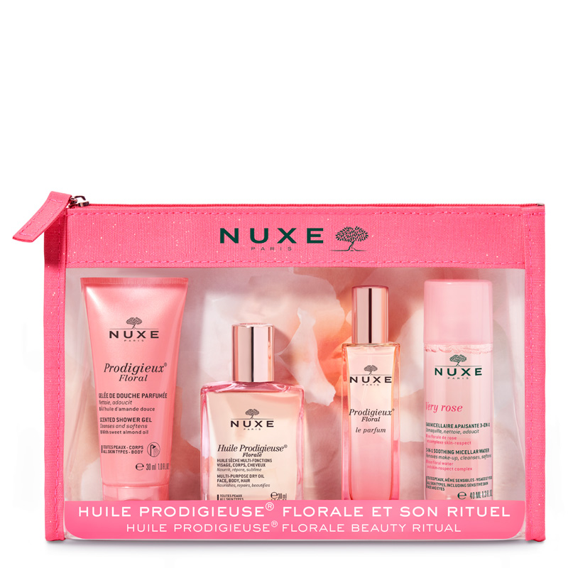 nuxe prodigieux florale travel kit