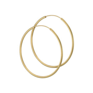 Hoops No. 35 Sandblást Gylt Silvur