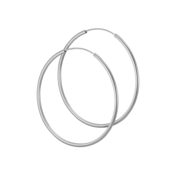 Hoops No. 35 Sandblást Silvur