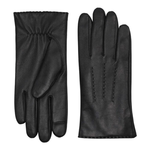 Sisse Leðurhandskar Black
