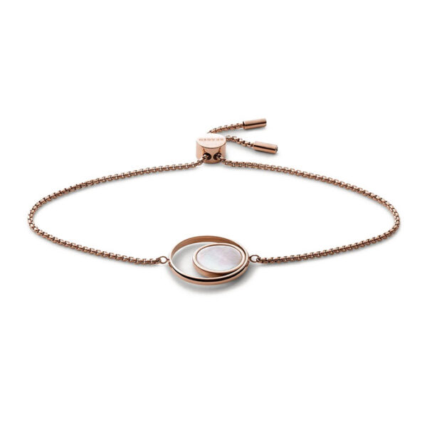 Agnethe Armband Rósugylt Stál