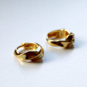 Rookie Hoops Oyraringar Gylt Silvur