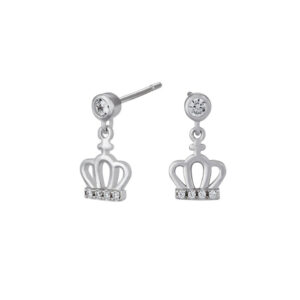 Princess Crown Oyraringar Silvur