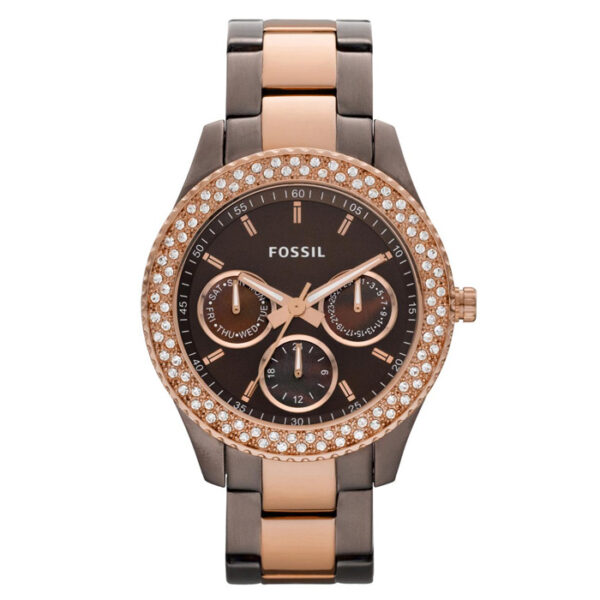 Stella Chocolate Rósugylt Ur ES2955