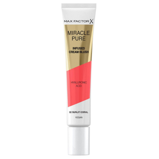 Miracle Pure Infused Cream Blush 02 Sunlit Coral
