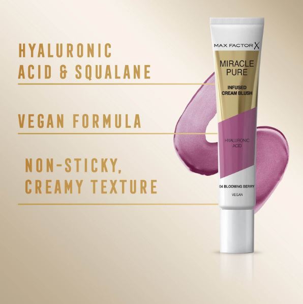 Miracle Pure Infused Cream Blush 04 Blooming Berry - Image 2