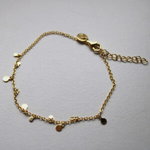 Elegant Armband Gylt Silvur