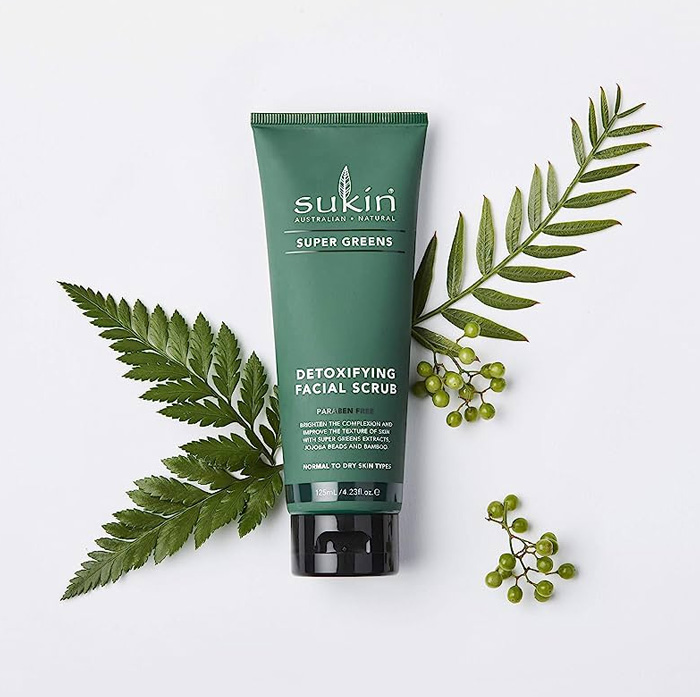 Super Greens Detoxifying Facial Scrub 125 ml Reinfann