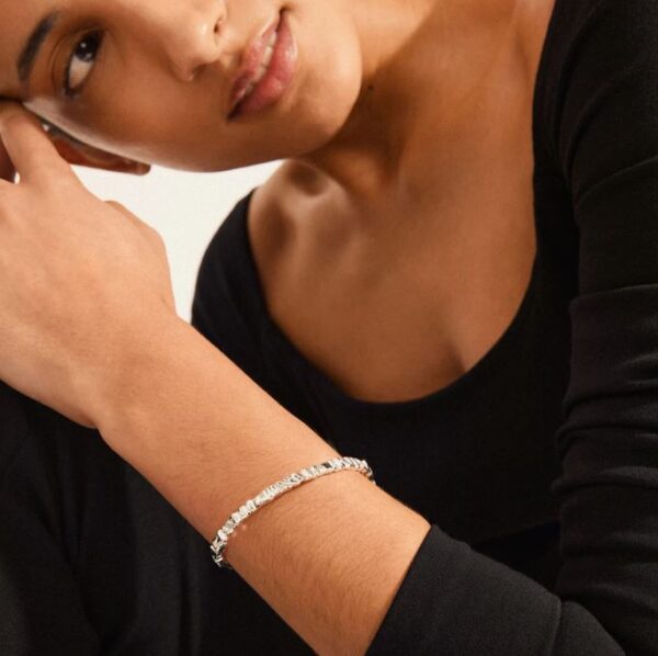 Kindness Bangle Armringur Silvrað - Image 2