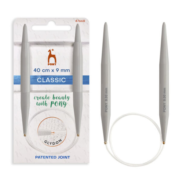 Classic Rundstokkur Plastikk 40 cm 9,0 mm
