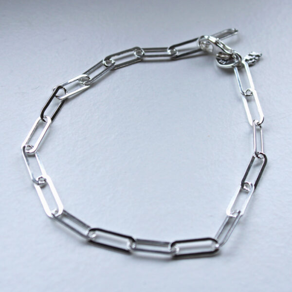 Mila Link Armband Silvur