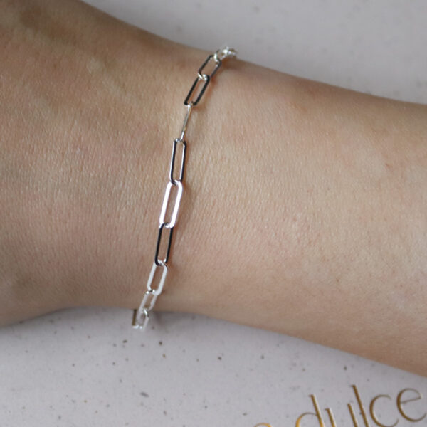 Mila Link Armband Silvur - Image 2