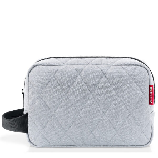 Kosmetikkpungur Medium Rhombus Light Grey
