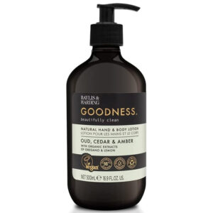 Goodness Oud, Cedar & Amber Hand & Body Lotion