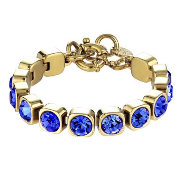 Conian Armband Sapphire Gylt Stál