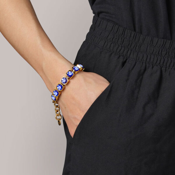 Conian Armband Sapphire Gylt Stál - Image 2