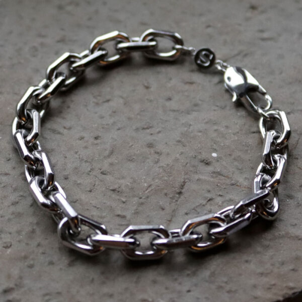 Chunky Armband Stál