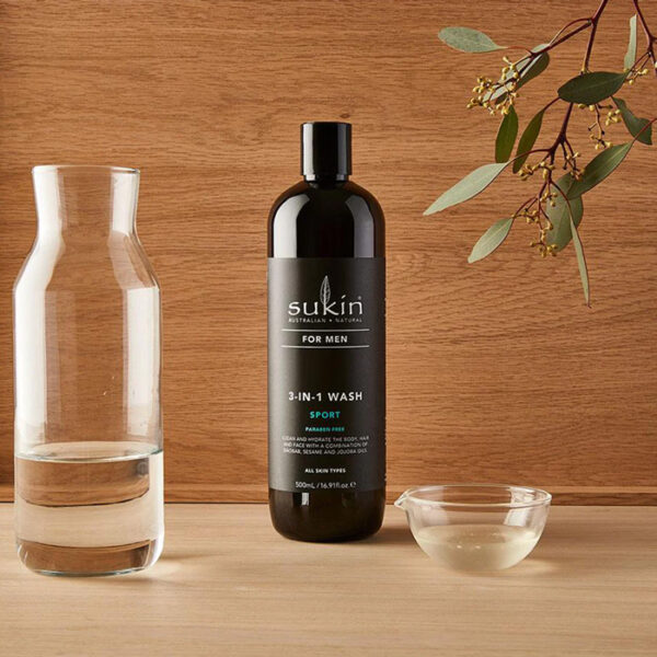 Sukin for Men 3-in-1 Wash Sport - Image 2