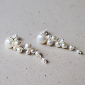 Bubbels Long Oyraringar Silvur