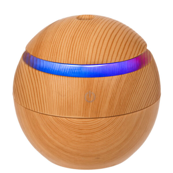 Mini Humidifier & Oil Diffuser, Wooden Optic