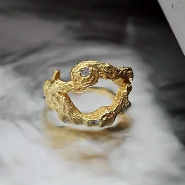 Jacque Ringur Gylt Silvur