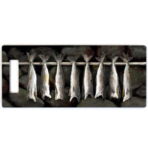 Ræstur Fiskur Skeribretti 17 x 40 cm