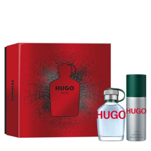 Hugo Man Gávueskja við edt 50 ml og Deodorant Spray