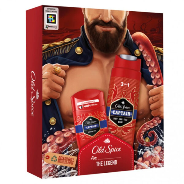 Captain Gávueskja við Deodotant Stick & Shower Gel