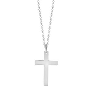 Big Cross Hálsketa Stál
