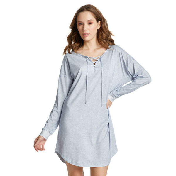 Náttkjóli 60337 Blue Melange