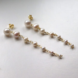 Ghita Long Oyraringar Gylt Silvur