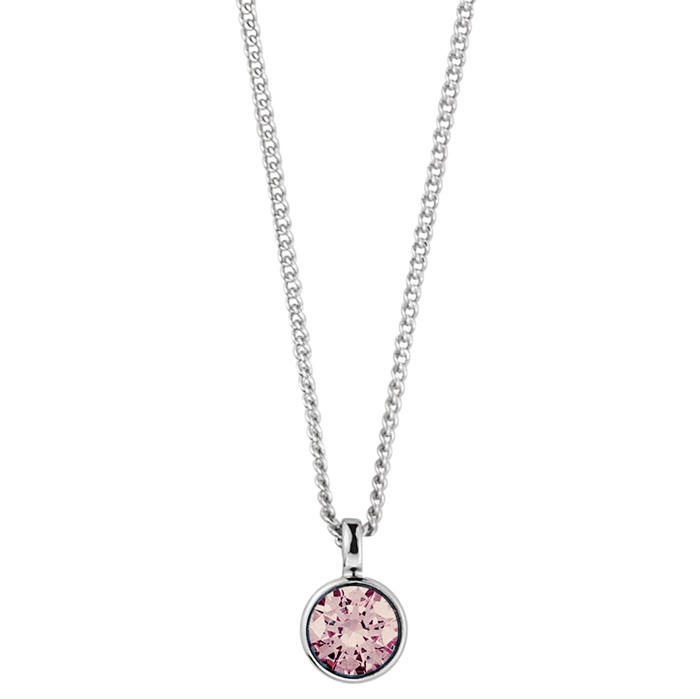 Ette Vintage Rose Hálsketa Silvrað