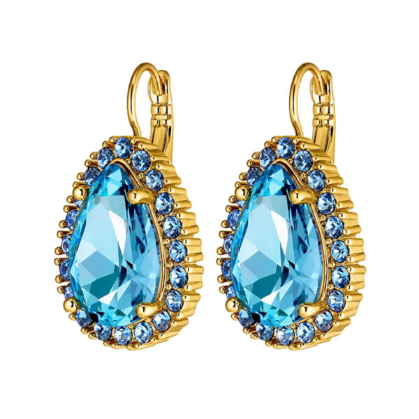 Fiora Oyraringar Light Blue/Aqua Gylt