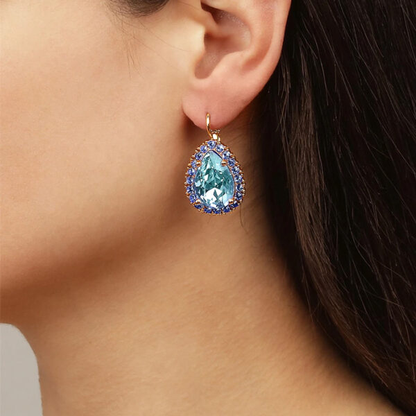 Fiora Oyraringar Light Blue/Aqua Gylt - Image 2