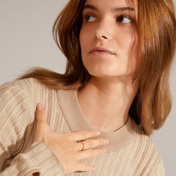 Lulu Stack Ringur Gylt - Image 3