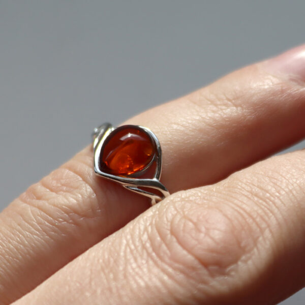 Rav Oval Ringur Silvur - Image 2