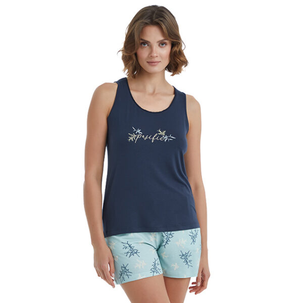 Short Pyjamas 51412 Navy